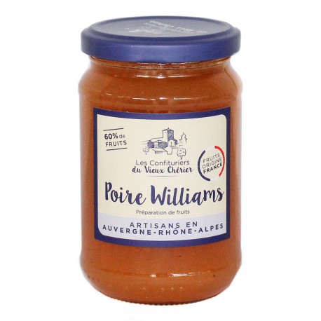 Préparation Poire Williams - Confitures du Vieux Chérier