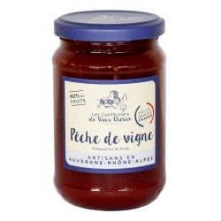 Préparation Pêche de vigne - Confitures du Vieux Chérier