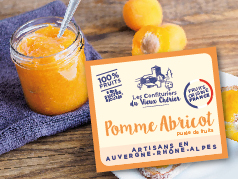 Nouvelle gamme 100% fruit. Les confituriers du vieux chérier !